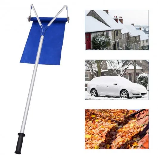 20 ft Lightweight Roof Rake Snow Removal Tool
