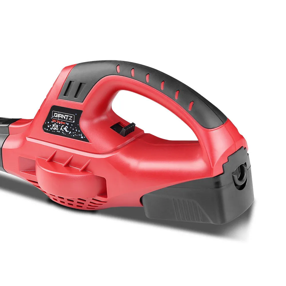 20V Cordless Garden Leaf Blower Tool 2 Speed Battery Powered
