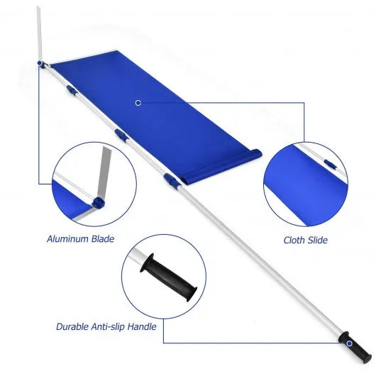 21 ft Lightweight Roof Snow Rake Removal Tool  w/Adjustable Telescoping Handle
