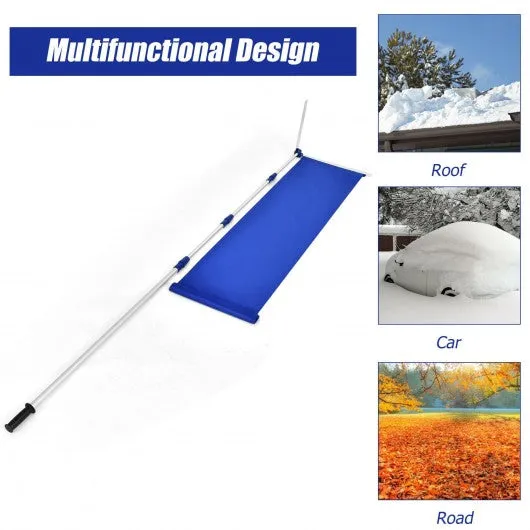 21 ft Lightweight Roof Snow Rake Removal Tool  w/Adjustable Telescoping Handle
