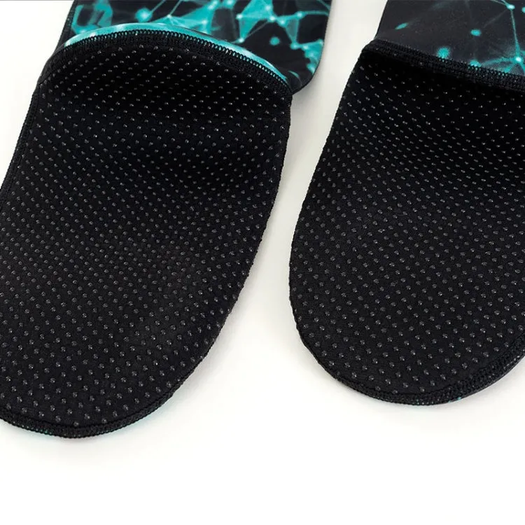 3mm Waterproof Long Beach Diving Socks Warm Non-slip Snorkeling Socks, Size: XL(Starsky  Blue)