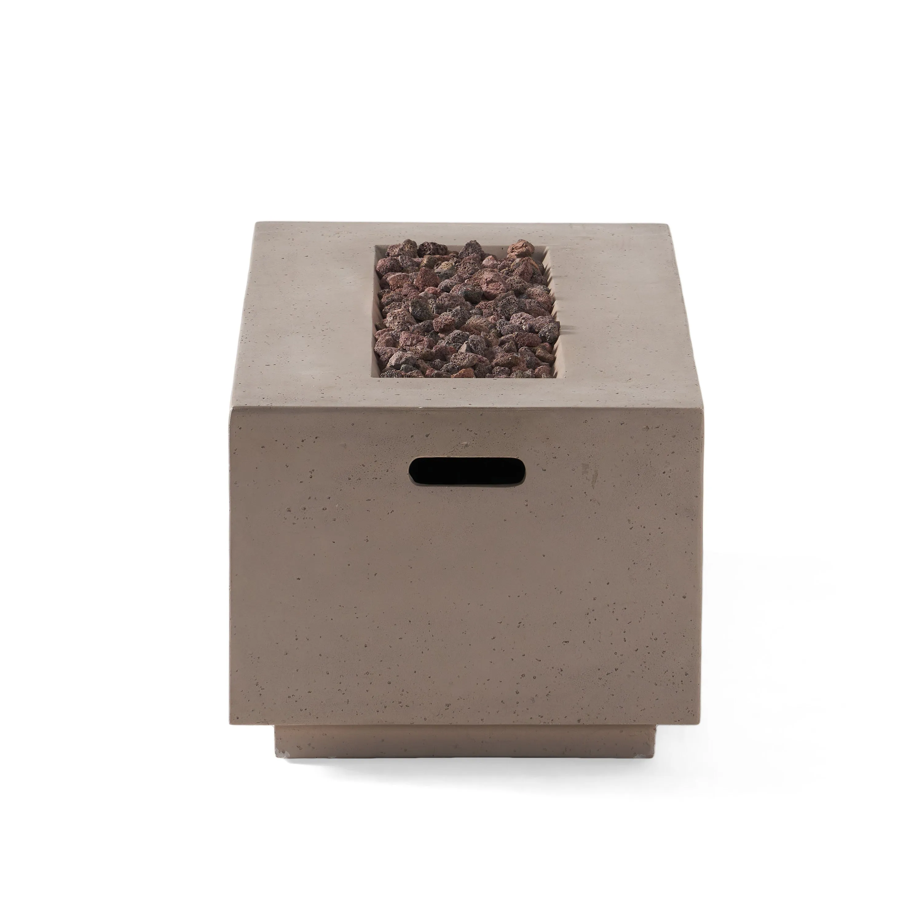 40" RECTANGULAR MGO FIRE PIT - 40 000 BTU