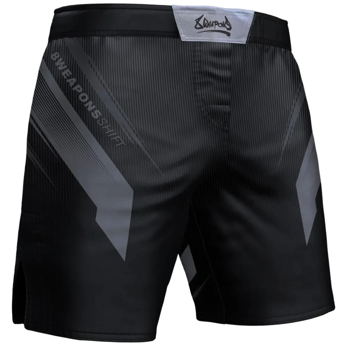 8 Weapons Shift Fight Shorts Black/Black
