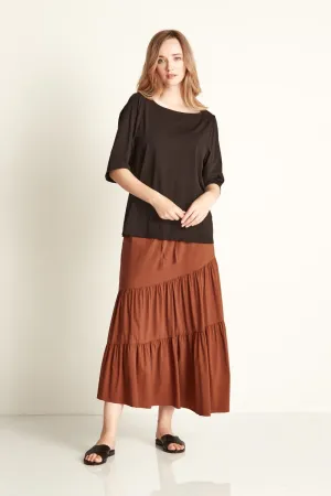 Acrobat Artful Skirt - Nutmeg