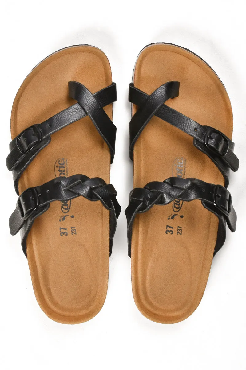 Aerothotic - Women's Irenic Cork Footbed Slide Sandals