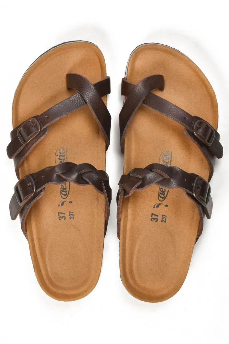 Aerothotic - Women's Irenic Cork Footbed Slide Sandals