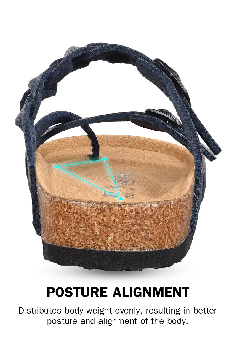 Aerothotic - Women's Irenic Cork Footbed Slide Sandals