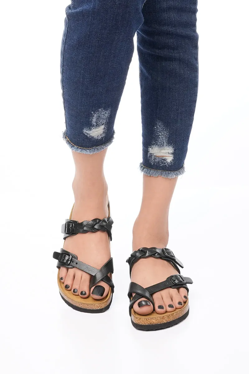 Aerothotic - Women's Irenic Cork Footbed Slide Sandals