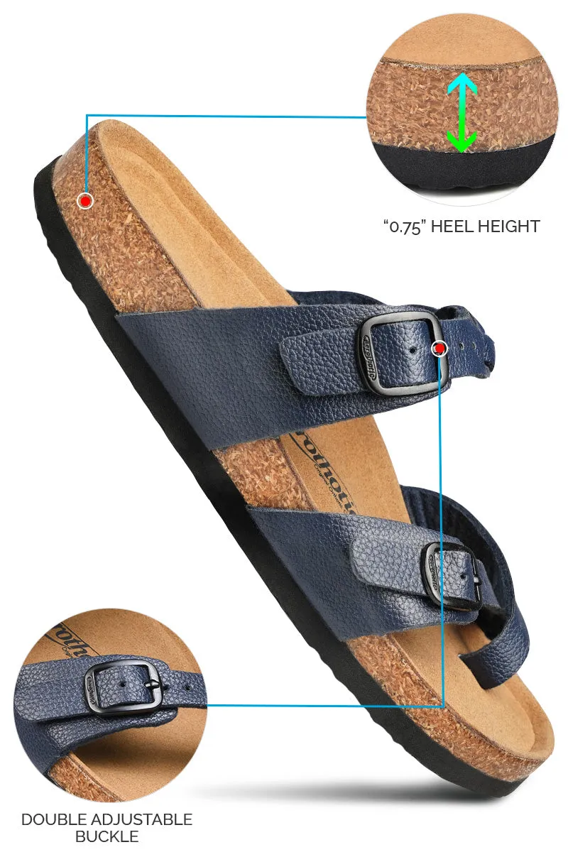 Aerothotic - Women's Irenic Cork Footbed Slide Sandals