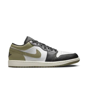 Air Jordan 1 Low 'Black Toe/Medium Olive'