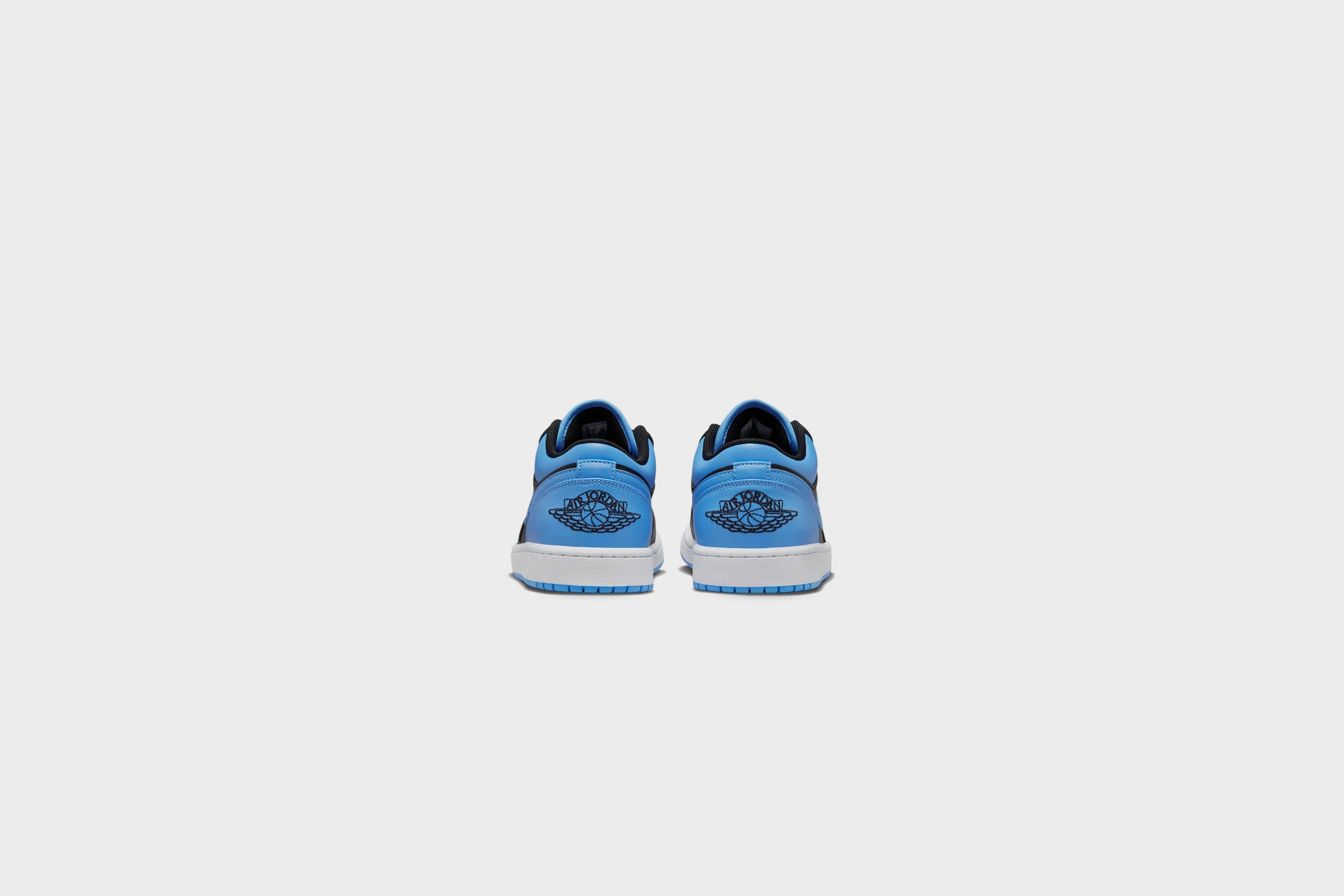 Air Jordan 1 Low (Black/Black-University Blue)
