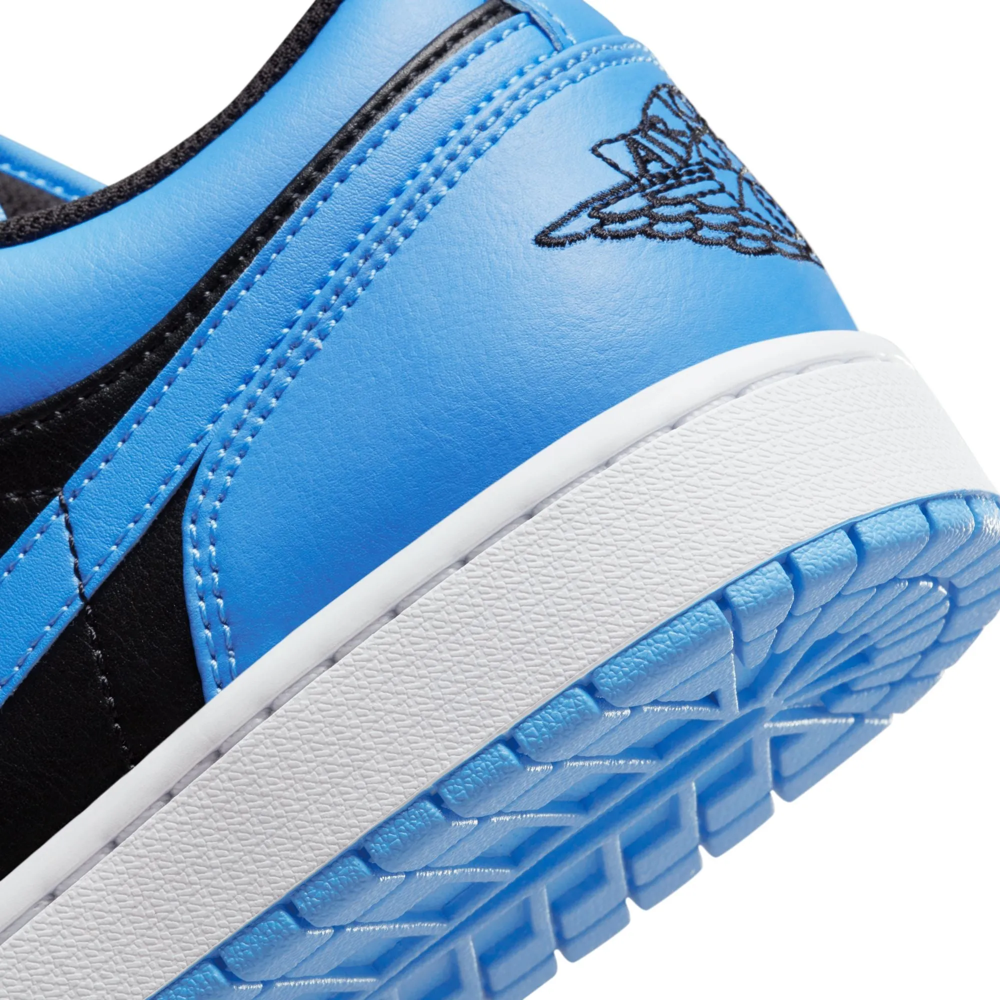 Air Jordan 1 Low (Black/Black-University Blue)