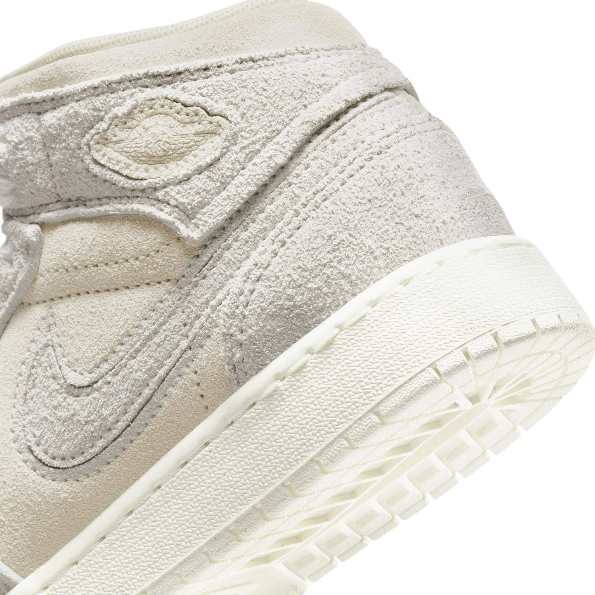 Air Jordan 1 Mid SE Craft (GS) (Pale Ivory/Sail)