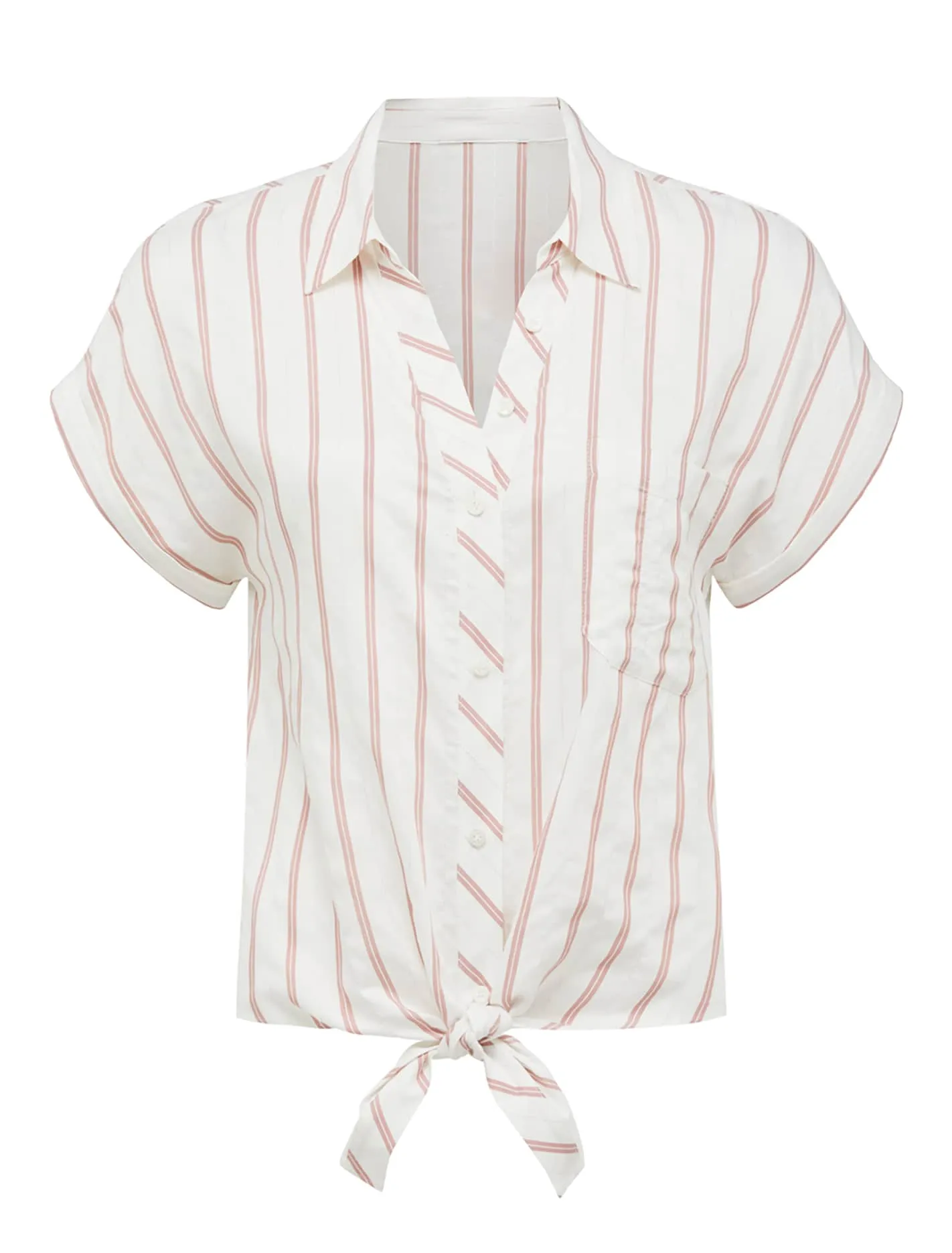 Anna Tie Front Shirt