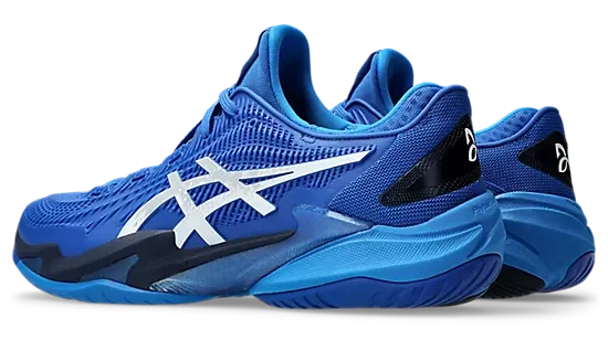 Asics Court FF 3 Novak Men's Tennis Shoes Tuna Blue/Pure Silver