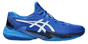 Asics Court FF 3 Novak Men's Tennis Shoes Tuna Blue/Pure Silver