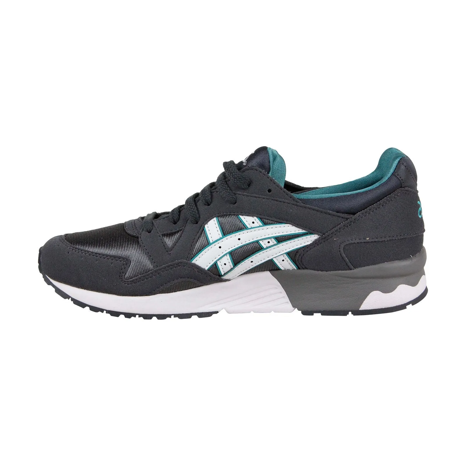 Asics Gel Lyte V Gs C541N-1601 Mens Gray Suede Lace Up Athletic Running Shoes