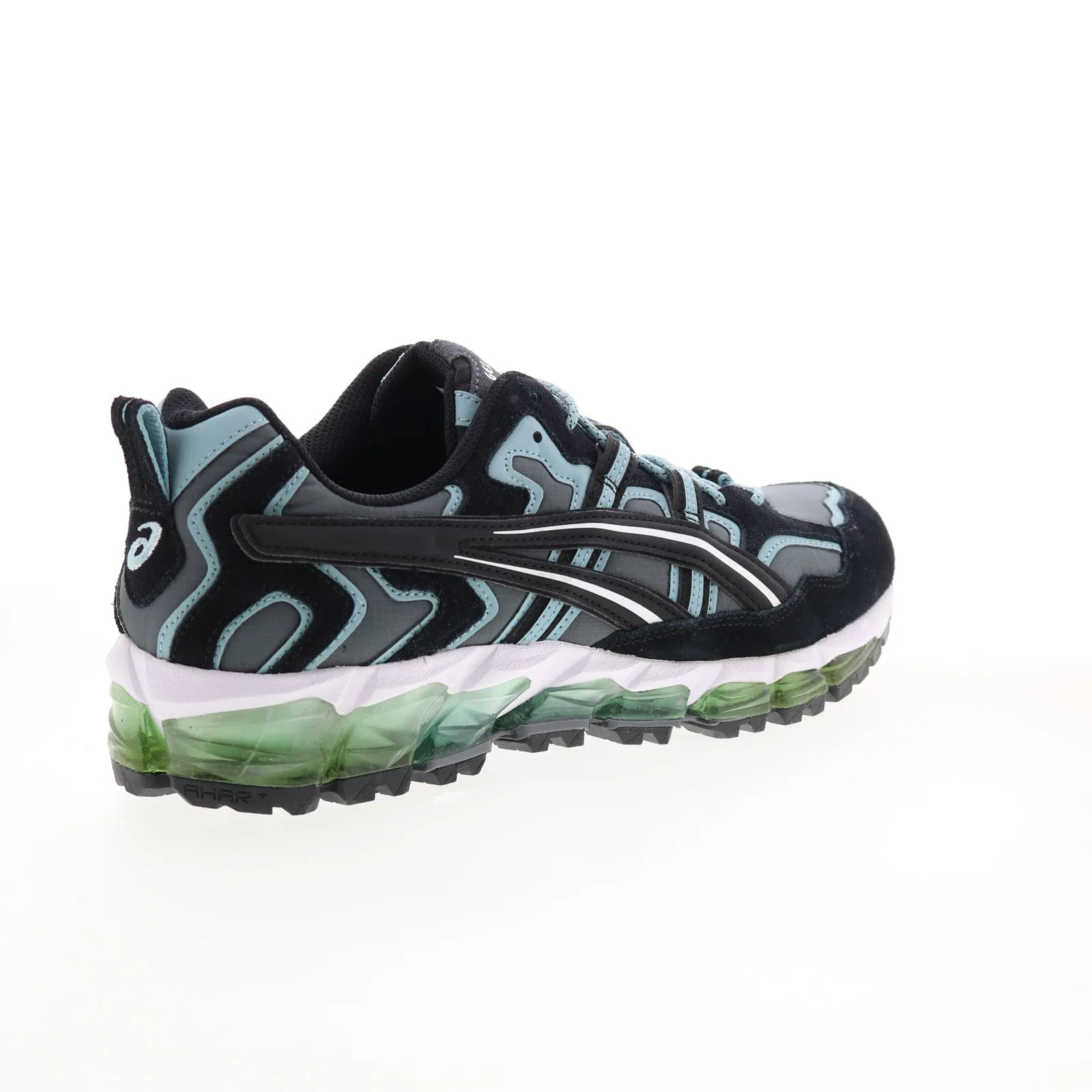 Asics Gel-Nandi 1021A190-021 Mens Gray Suede Athletic Running Shoes
