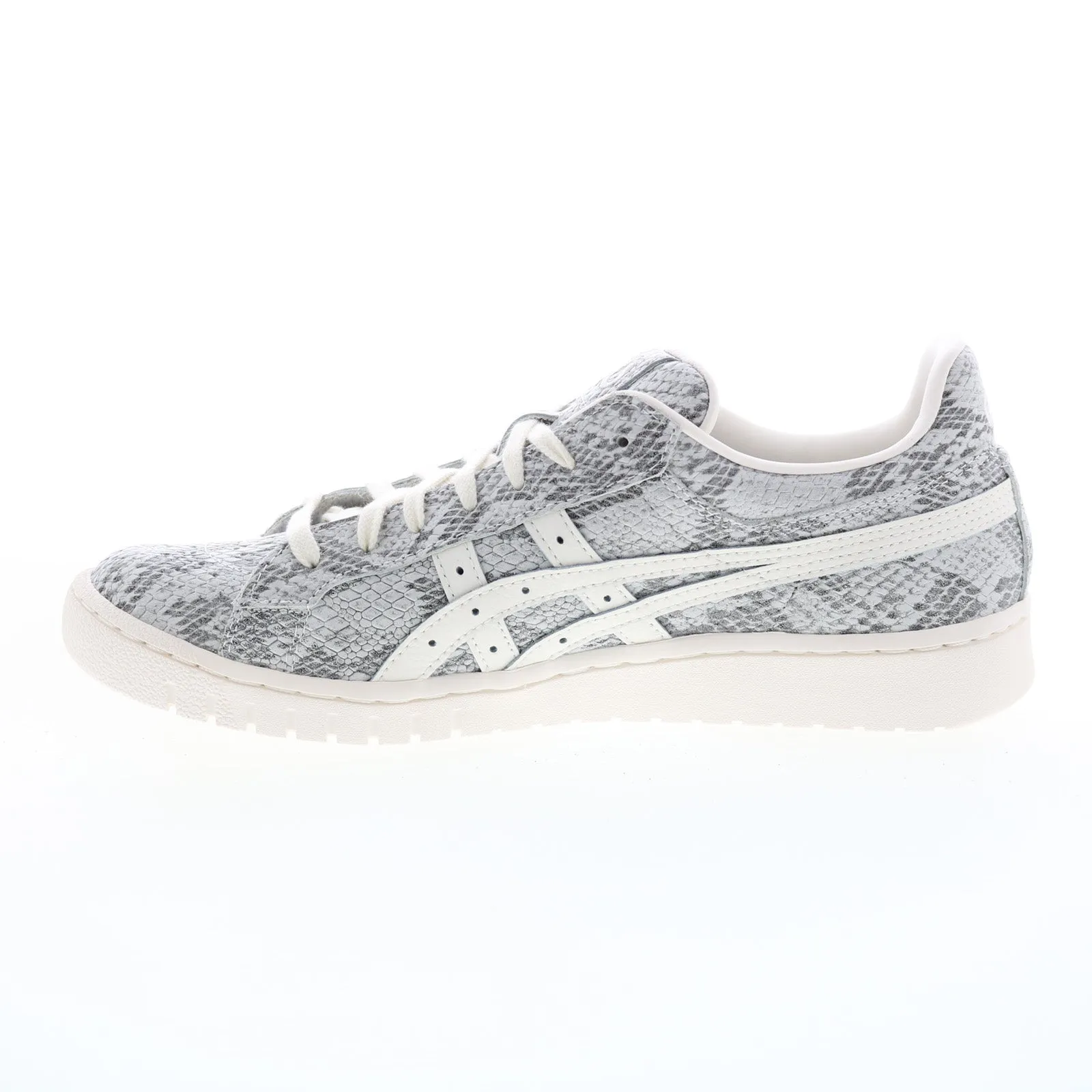 Asics Gel-PTG 1203A119-104 Mens Gray Leather Lifestyle Sneakers Shoes