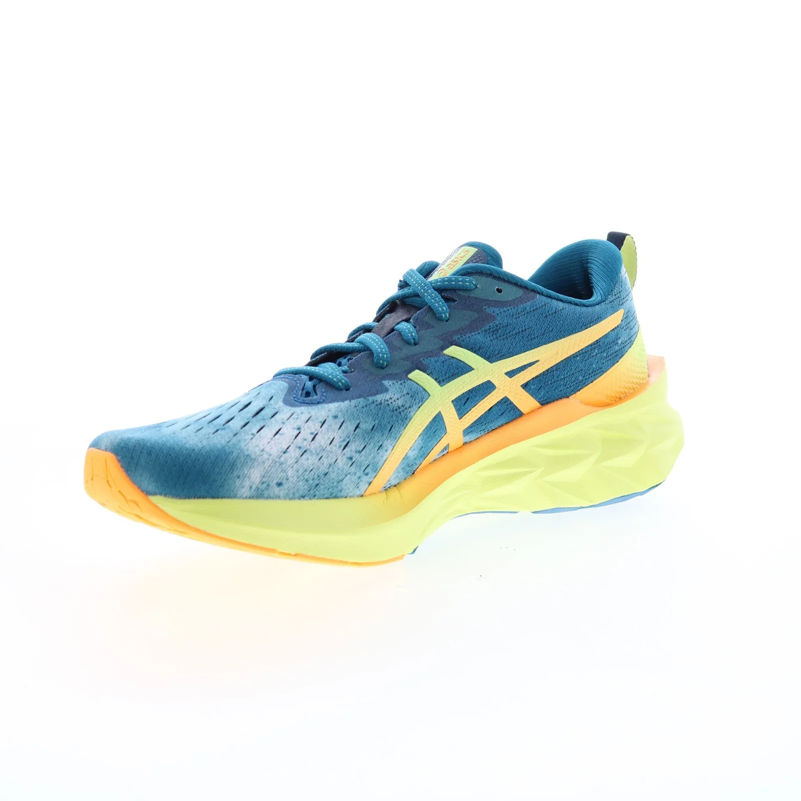 Asics Novablast 2 1011B445-400 Mens Blue Mesh Athletic Running Shoes