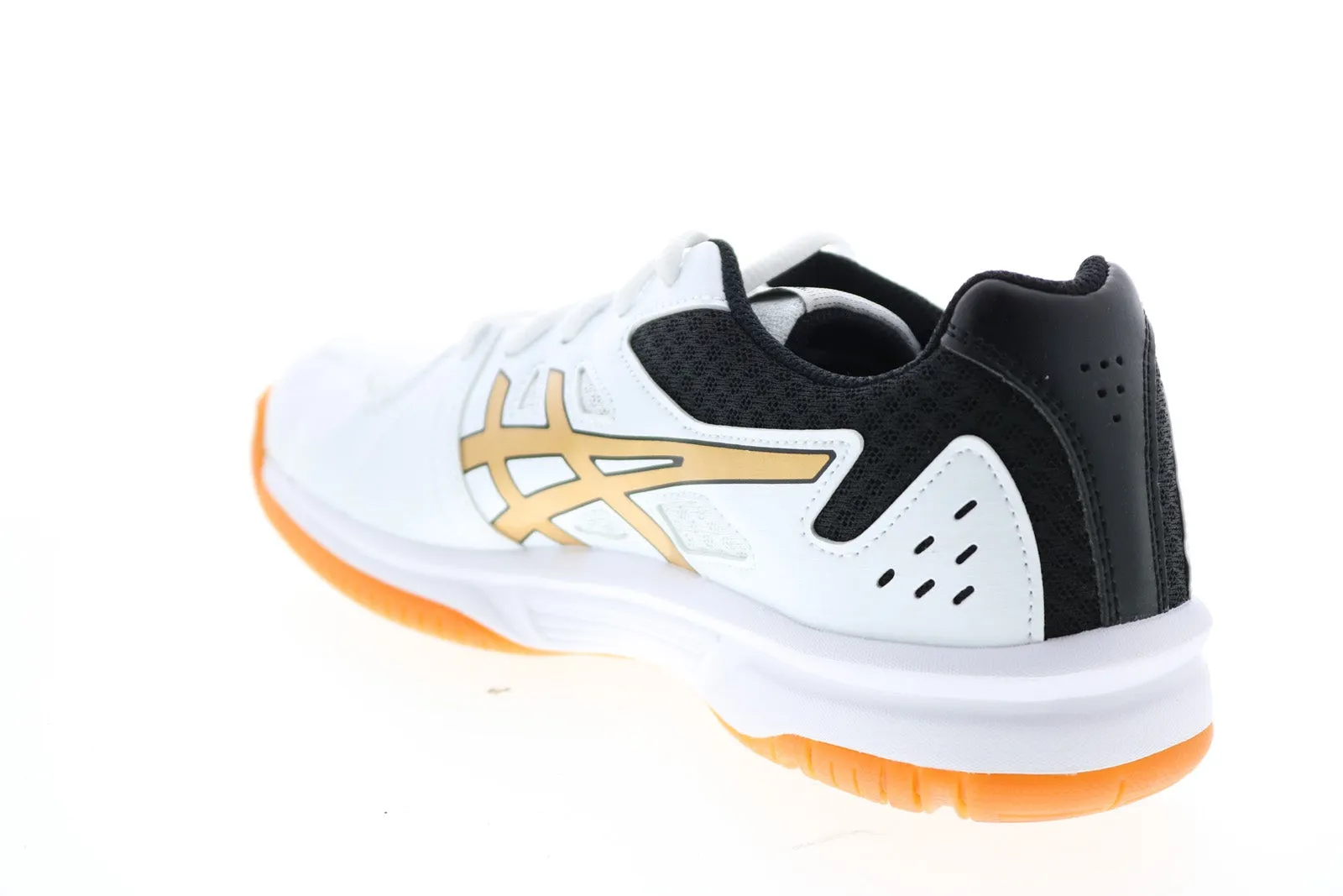 Asics Upcourt 3 1072A012 Mens White Synthetic Athletic Volleyball Shoes