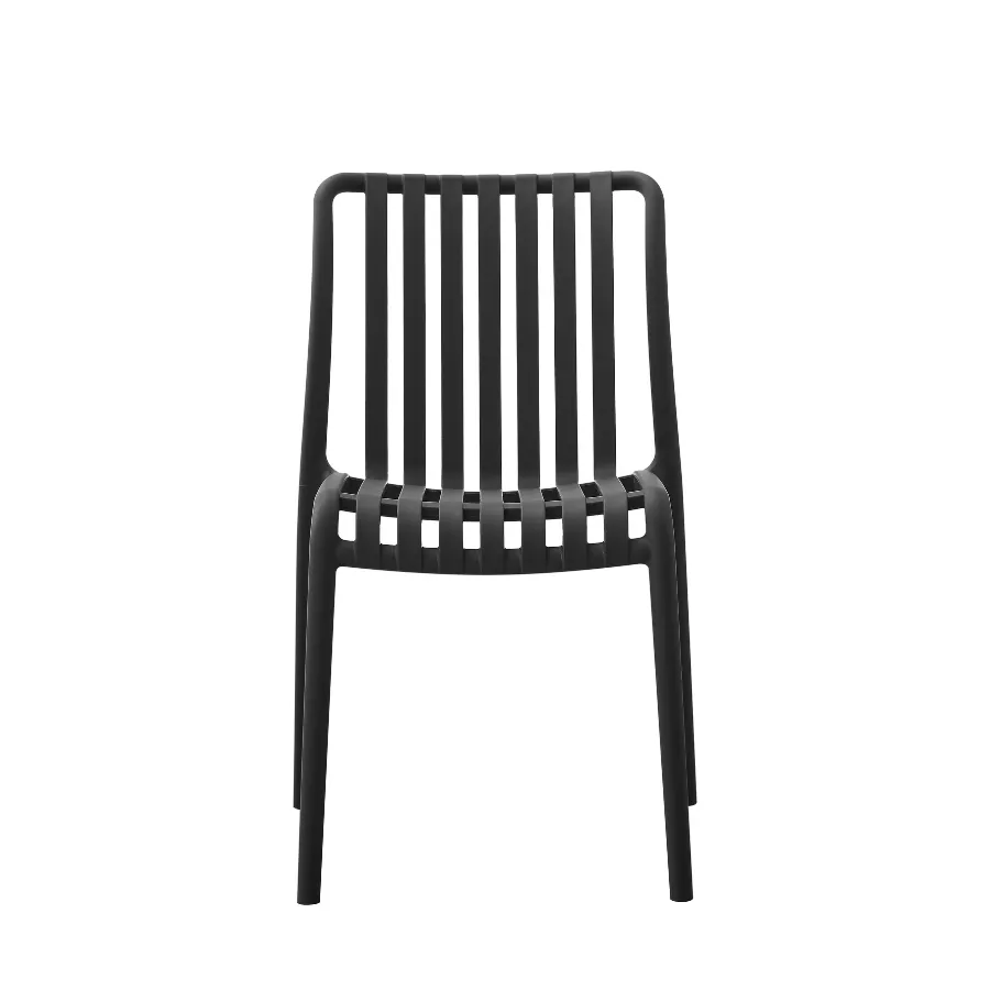 Bertioga Black Commercial Cafe Chair
