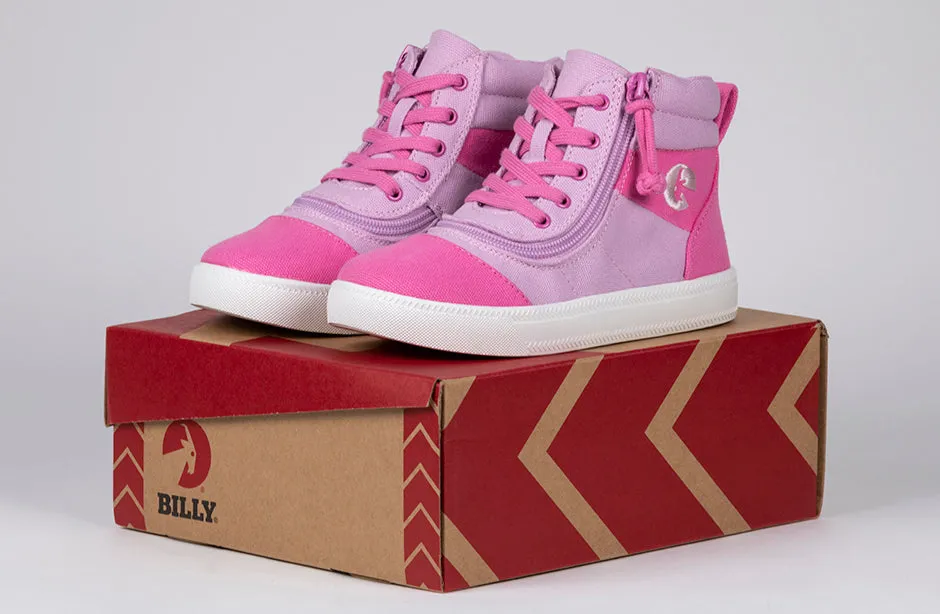 Billy Pink/Pink BILLY Street Short Wrap High Tops