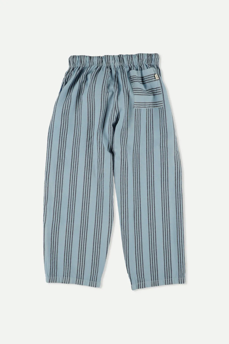 Blue Vintage Stripes Pants (model shown in Ivory)