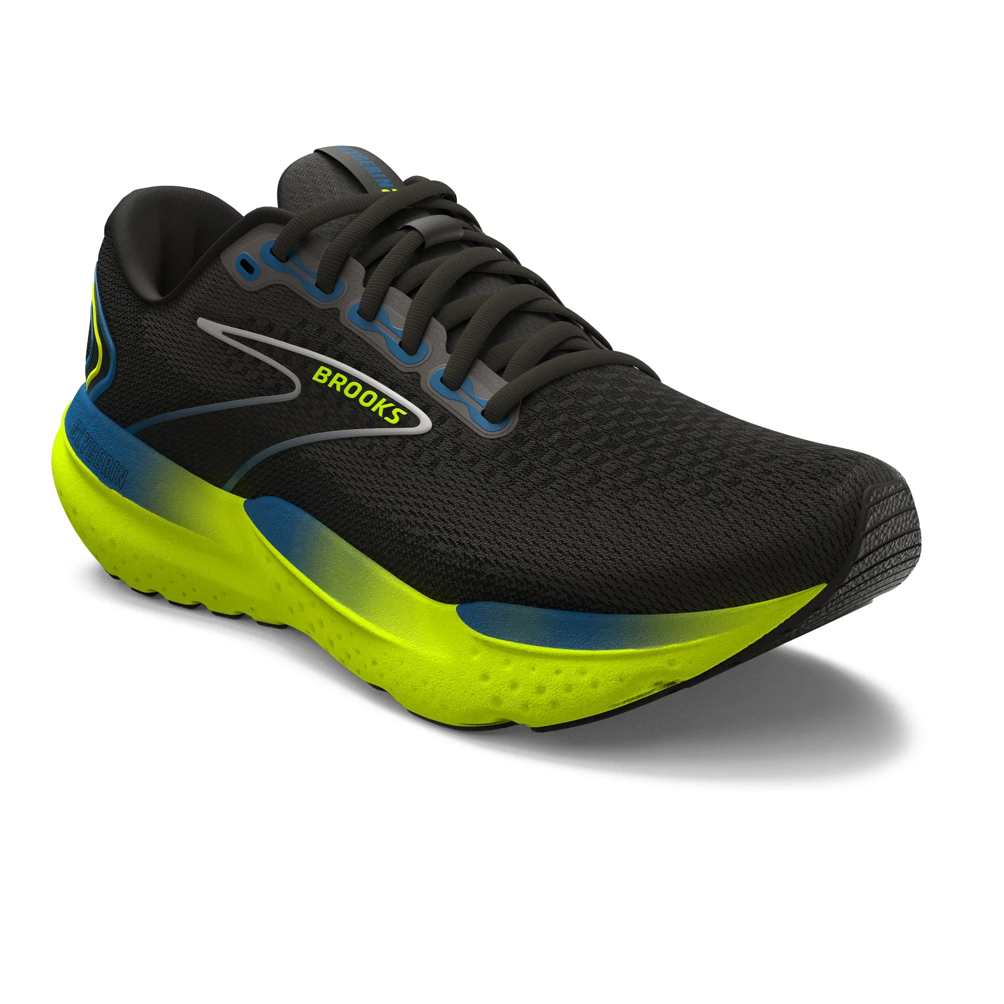 Brooks Glycerin 21 Men's Black Blue Nightlife