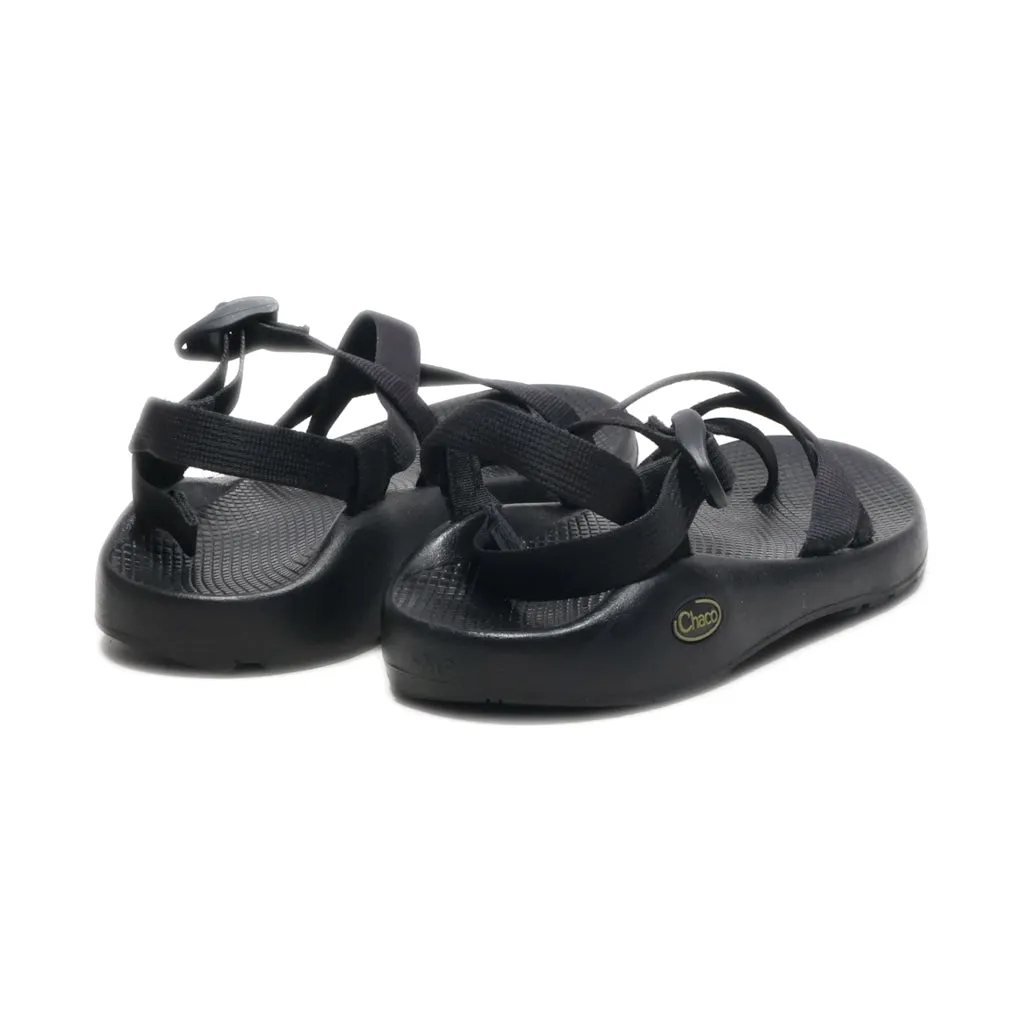 Chaco Casual Sandals Fabric Black Colour For Men