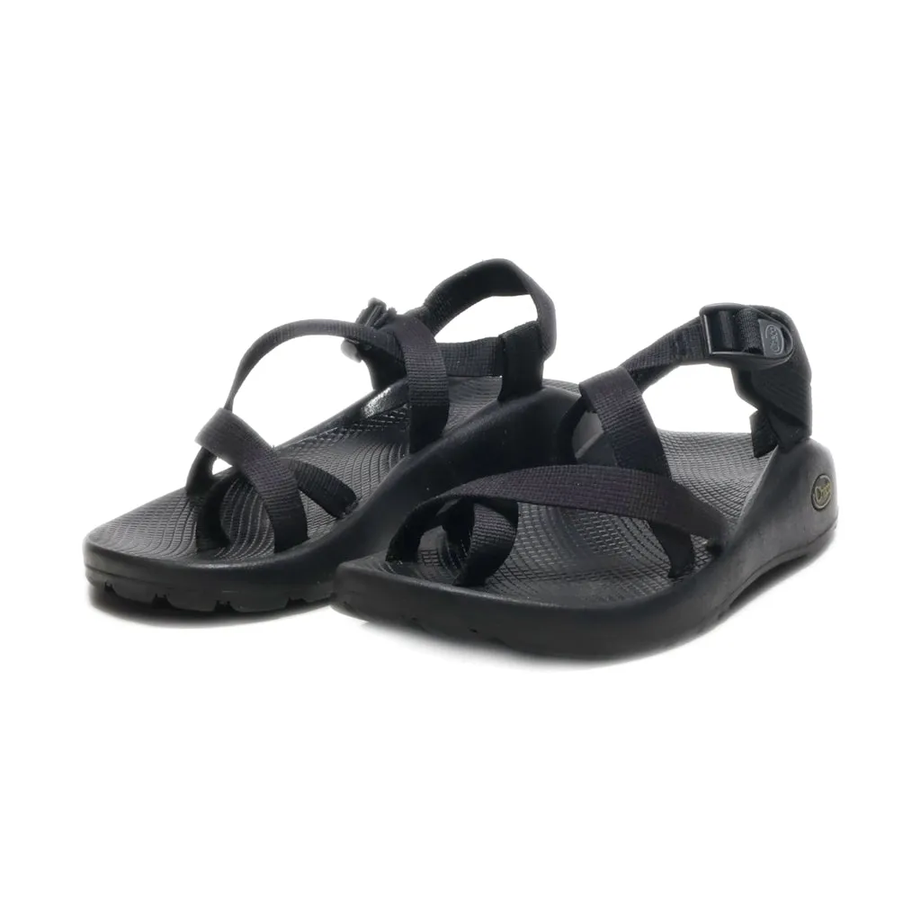 Chaco Casual Sandals Fabric Black Colour For Men