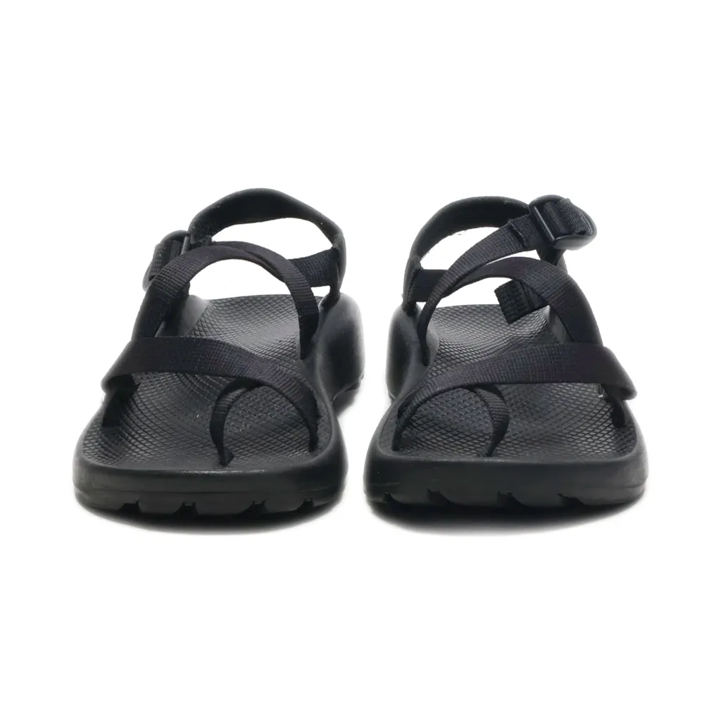 Chaco Casual Sandals Fabric Black Colour For Men