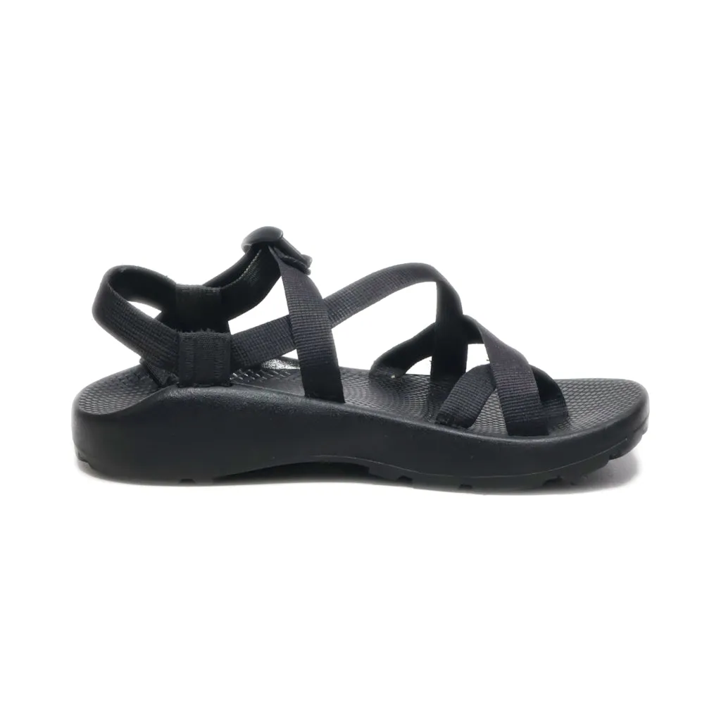 Chaco Casual Sandals Fabric Black Colour For Men