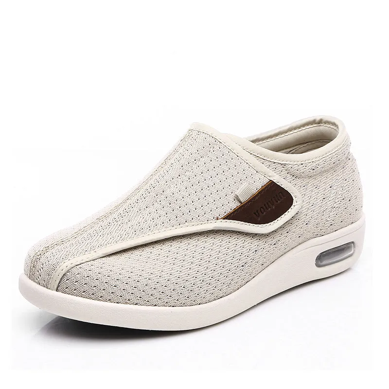 Cilool Plus Size Wide Diabetic Shoes For Swollen Feet Width Shoes-NW005