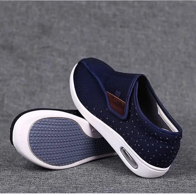Cilool Plus Size Wide Diabetic Shoes For Swollen Feet Width Shoes-NW005