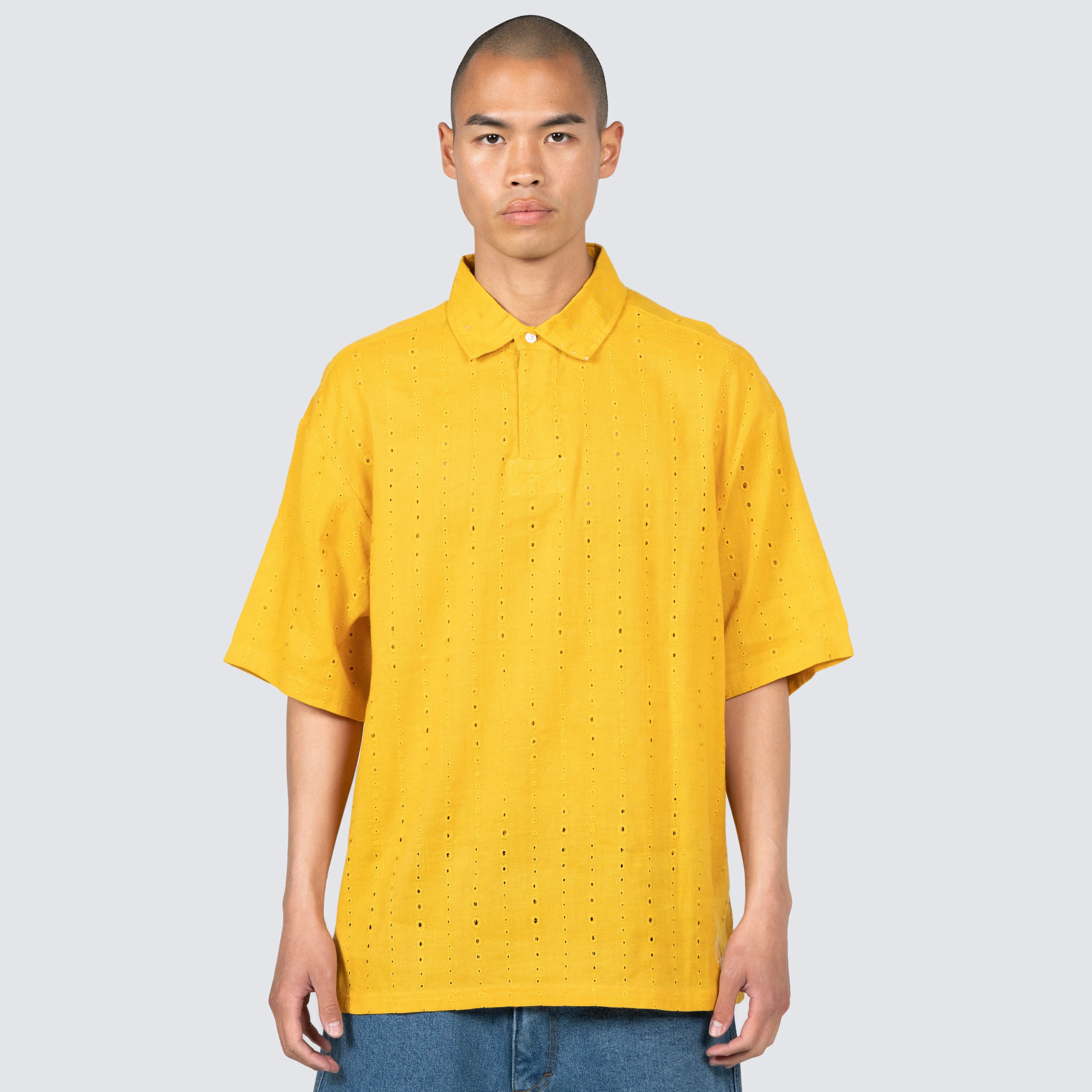 CLARITY WOVEN POLO