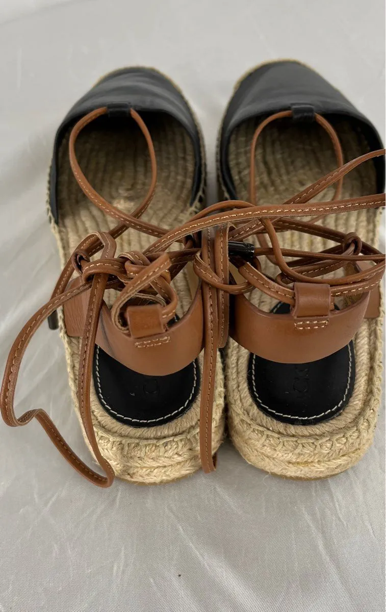 Coach Women's Rita Espadrille Sandals Size 8.5B NWOB