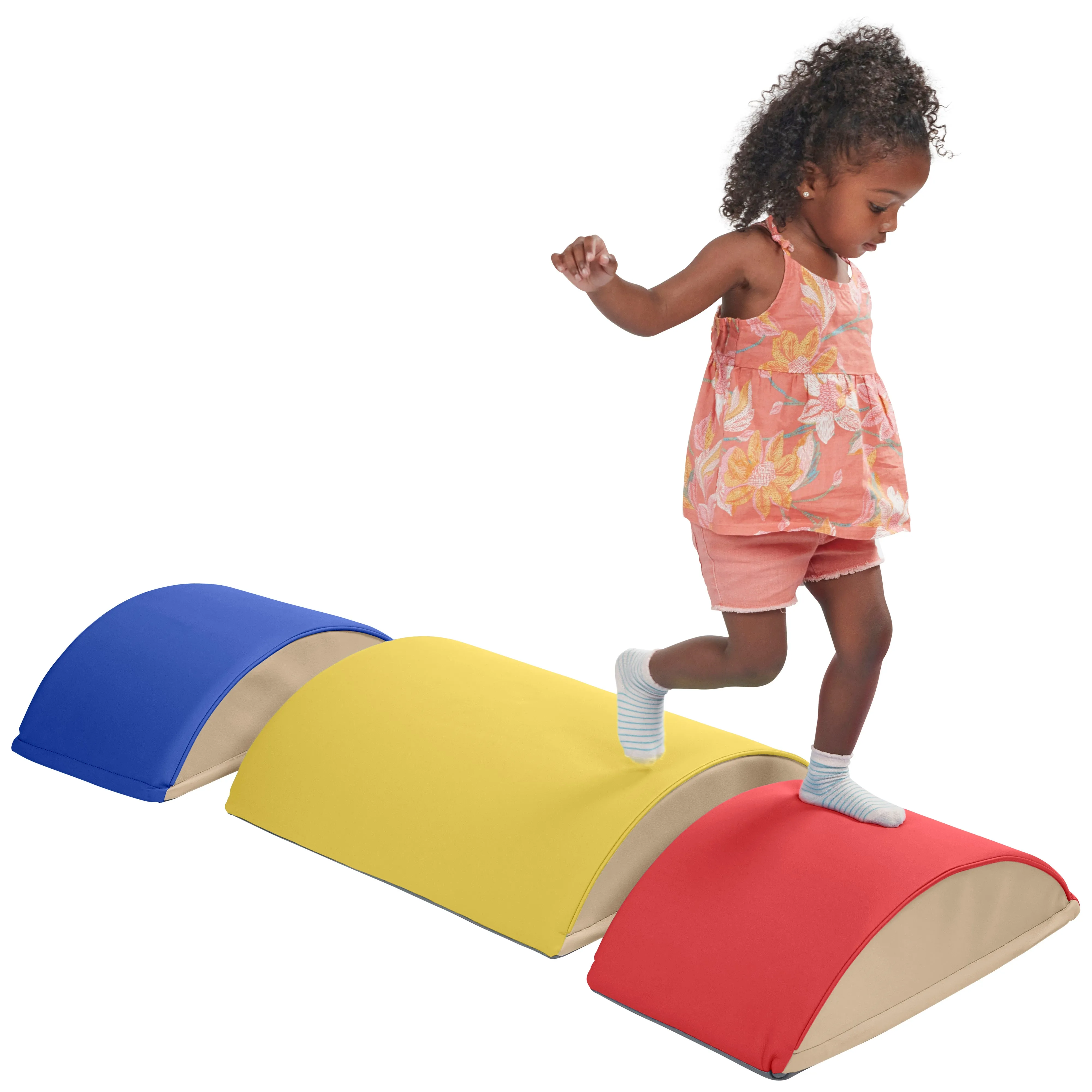 Colorful Log Climber Set, Balance Builders, 3-Piece