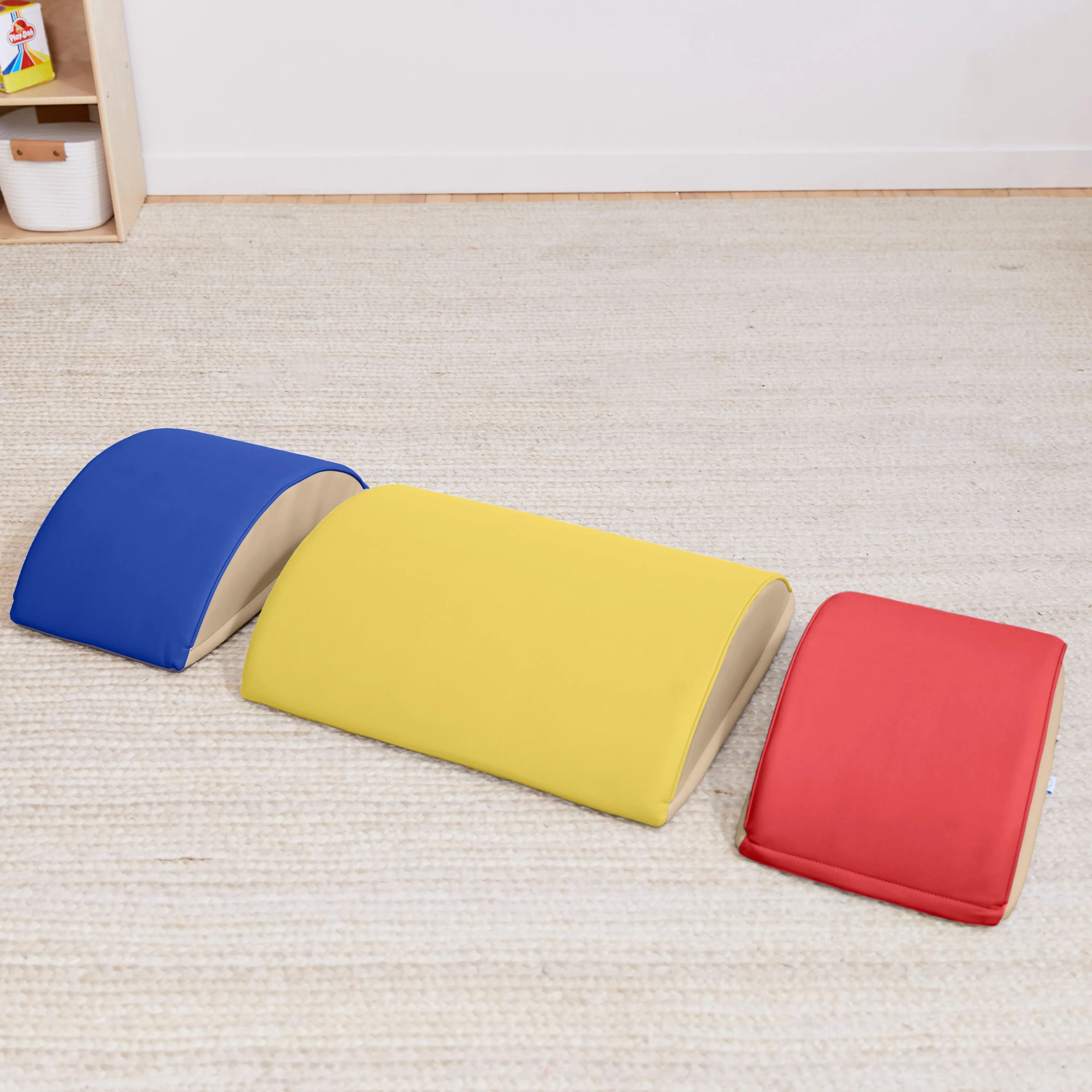 Colorful Log Climber Set, Balance Builders, 3-Piece