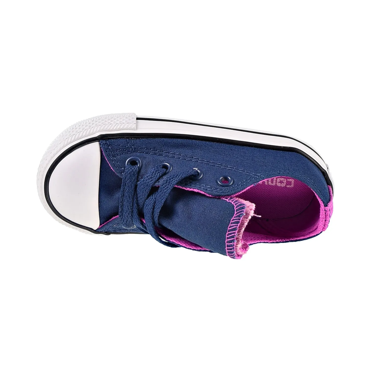 Converse Chuck Taylor All Star Double Toddler OX Toddler's Shoes Navy