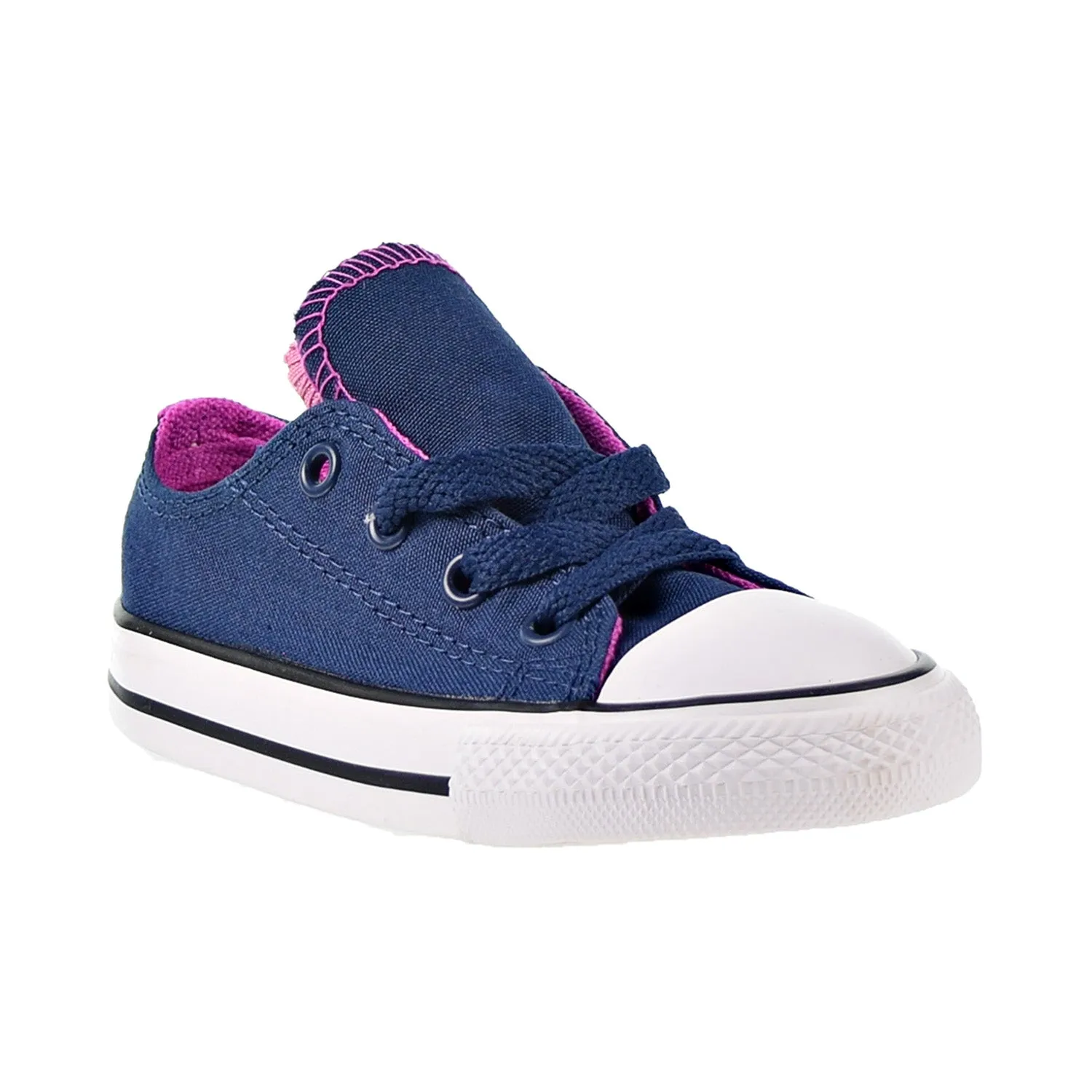 Converse Chuck Taylor All Star Double Toddler OX Toddler's Shoes Navy