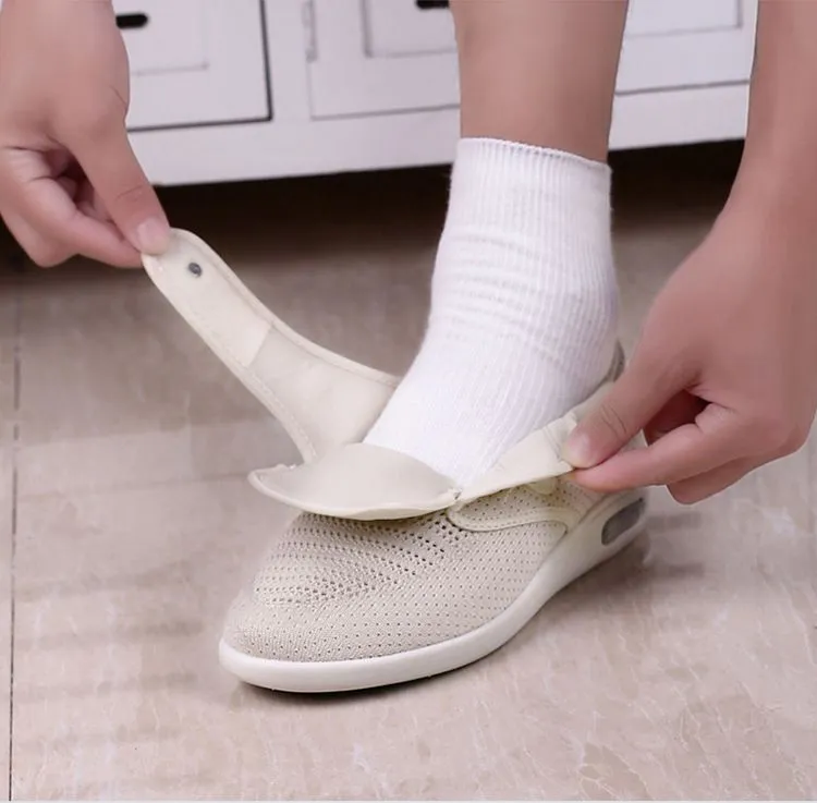 Cuzcare Plus Size Wide Diabetic Shoes For Swollen Feet Width Shoes-NW001