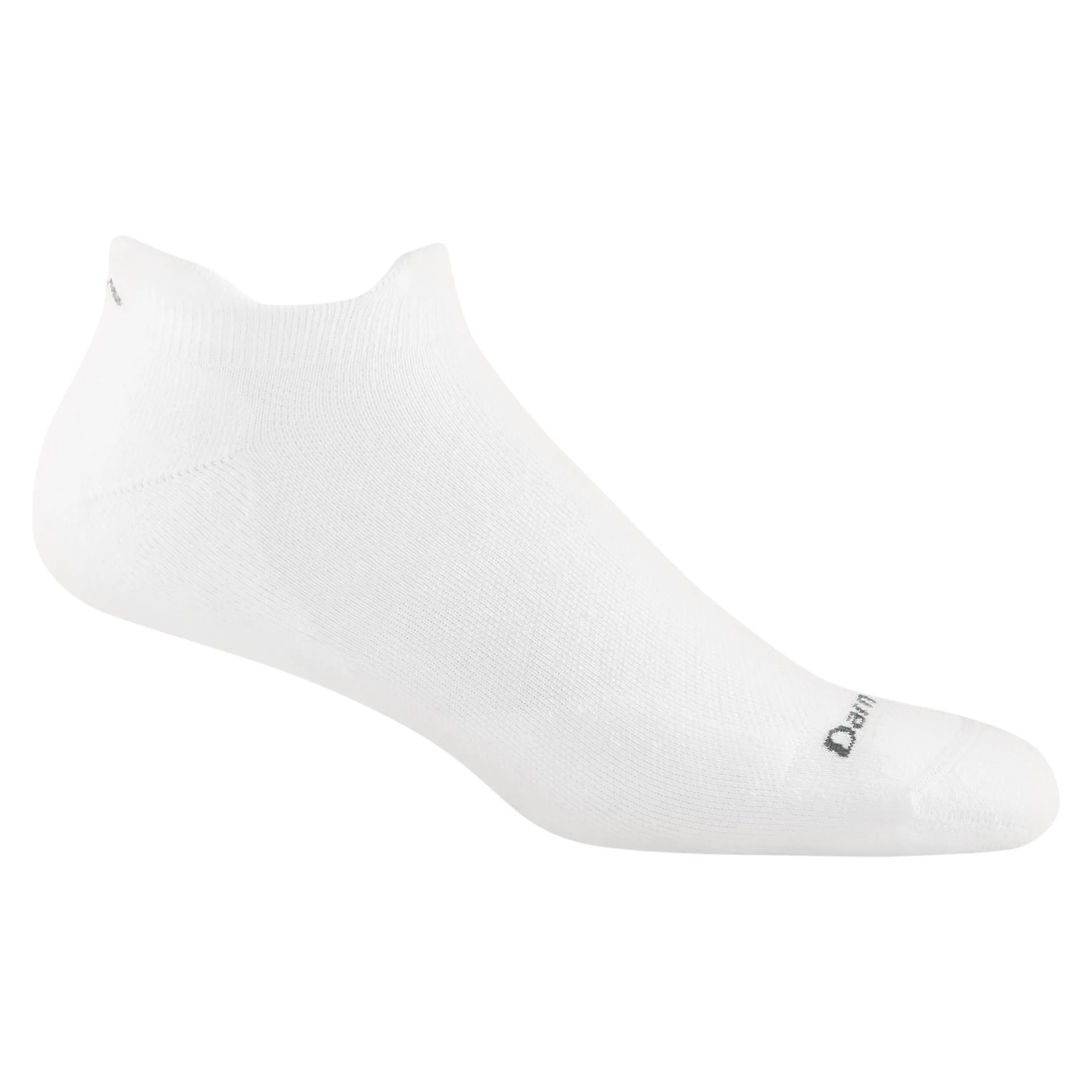 Darn Tough Men&#x27;s Run Quarter Ultra-Lightweight Running Sock with Cushion White | Buy Darn Tough Men&#x27;s Run Quarter Ultra-Lightweight Running Sock with Cushion White here | Outnorth