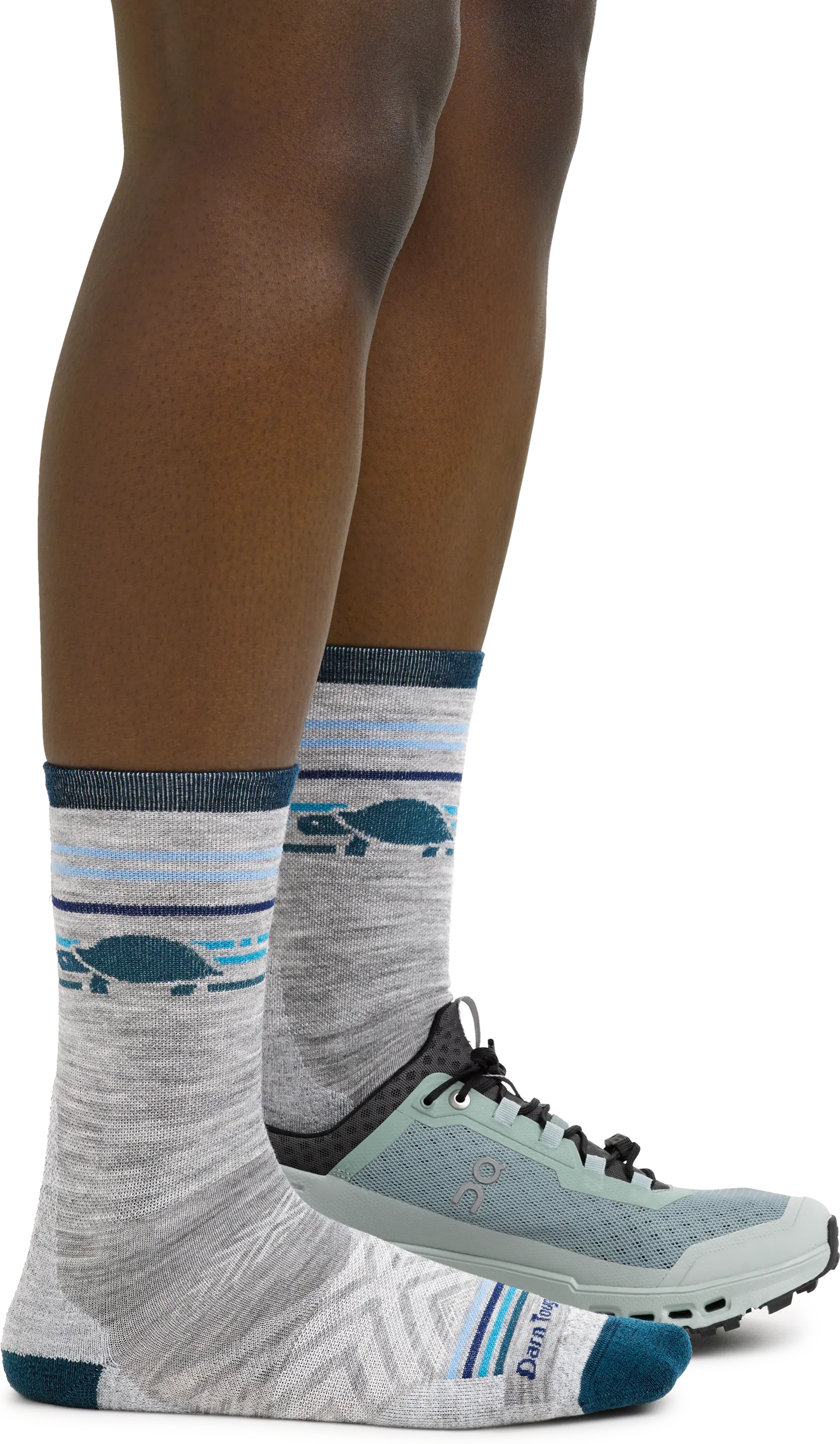 Darn Tough Women&#x27;s Pacer Micro Crew Ultra-Lightweight Running Sock Cushion Gray | Buy Darn Tough Women&#x27;s Pacer Micro Crew Ultra-Lightweight Running Sock Cushion Gray here | Outnorth
