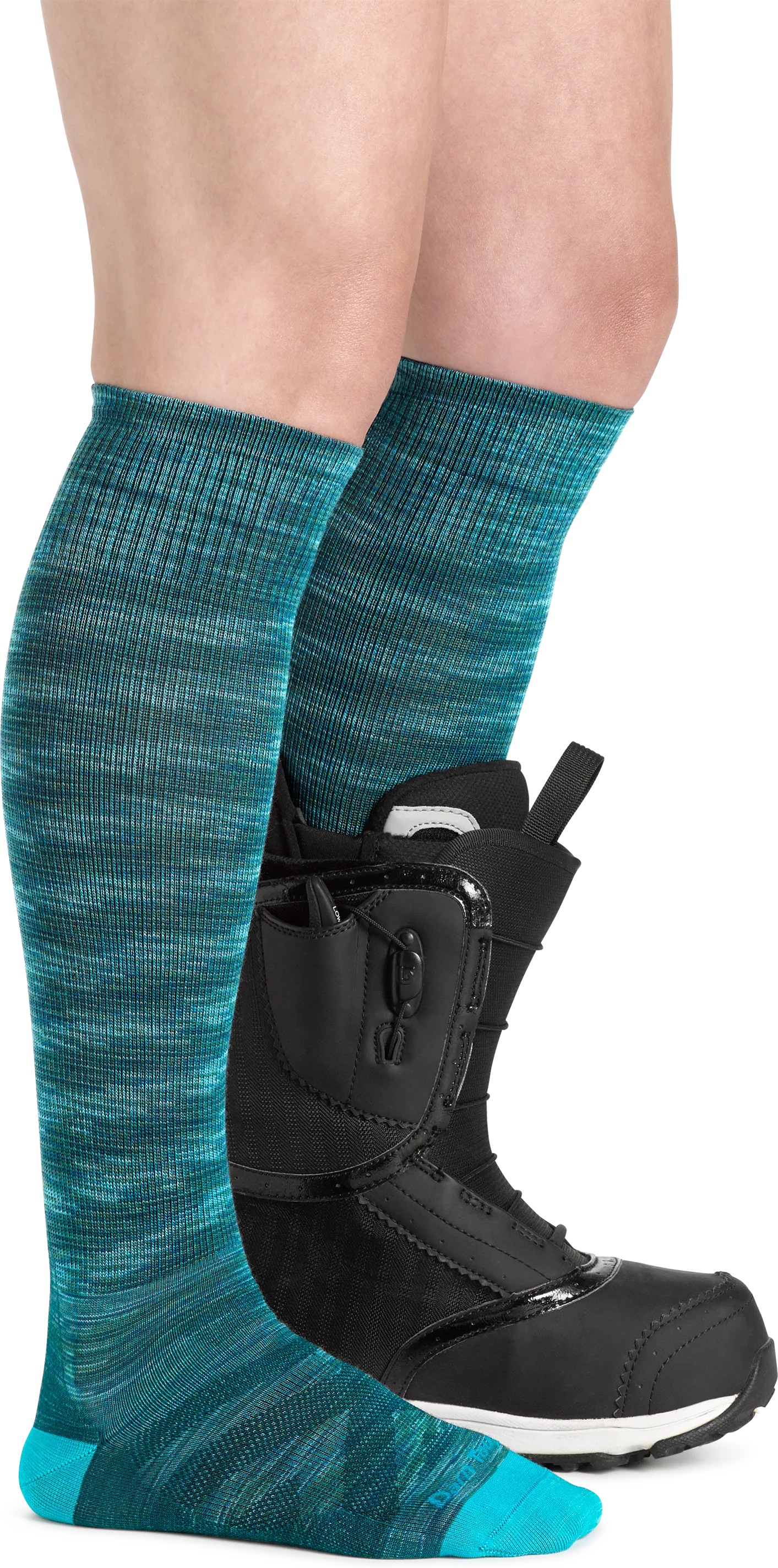 Darn Tough Women&#x27;s RFL Over-the-Calf Ultra-Lightweight Sock Neptune | Buy Darn Tough Women&#x27;s RFL Over-the-Calf Ultra-Lightweight Sock Neptune here | Outnorth