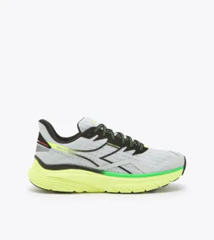 Diadora Mens Equipe Nucleo- Silver/Black/Yellow (C3447)