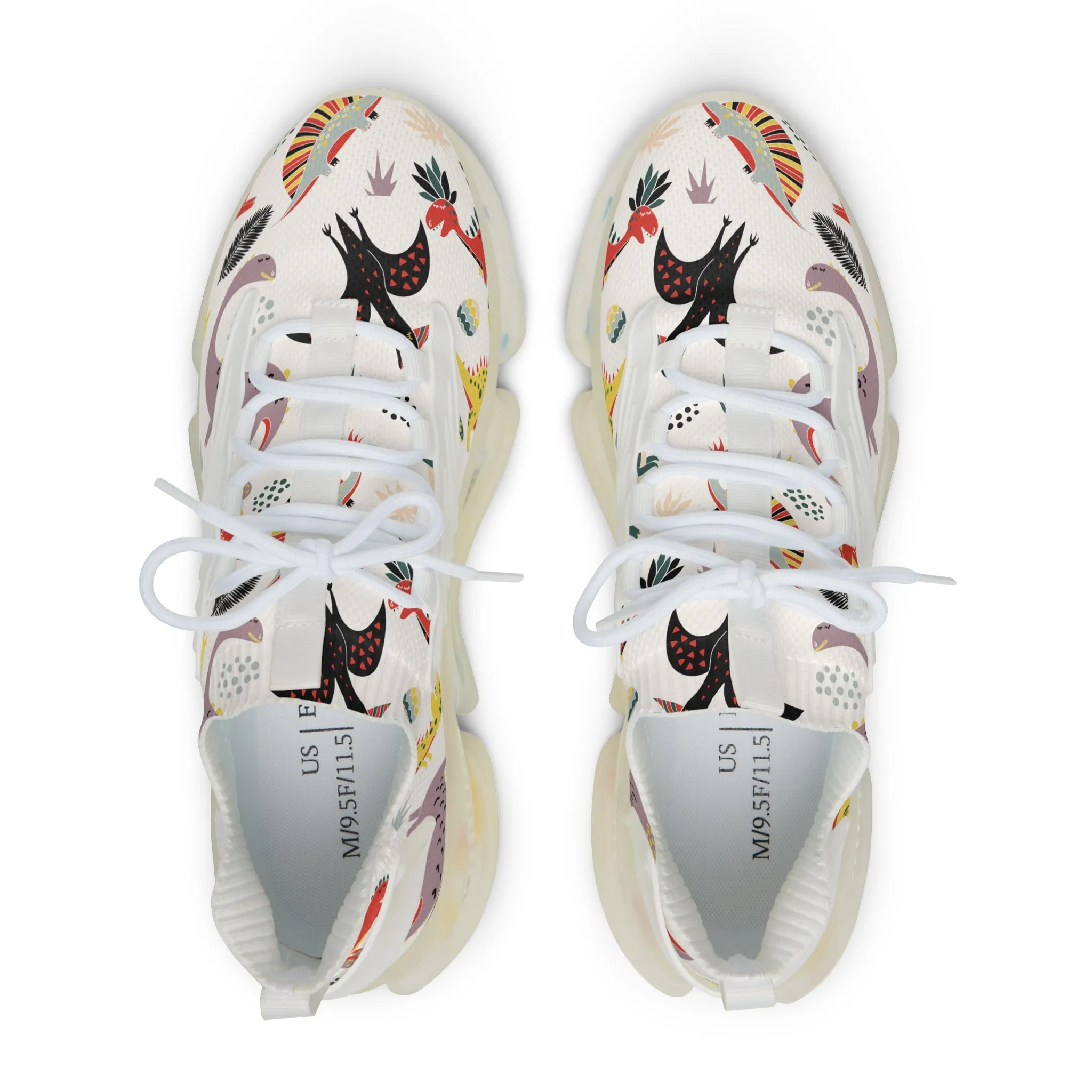 Dinosaurs Men's Mesh Sneakers