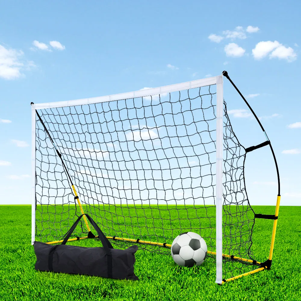 Durable Soccer Goal with Steel Frame, Net, 3.6m - Everfit
