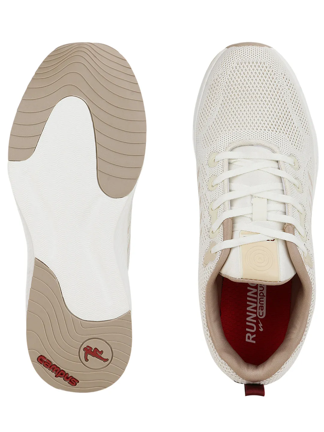 EOS White Men's Running Shoes