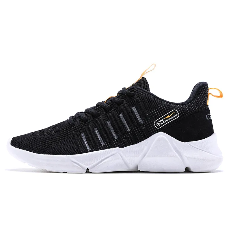 Erke Trendy Cross Training Shoes Men Training Black/Bright Orange 11120114026-003